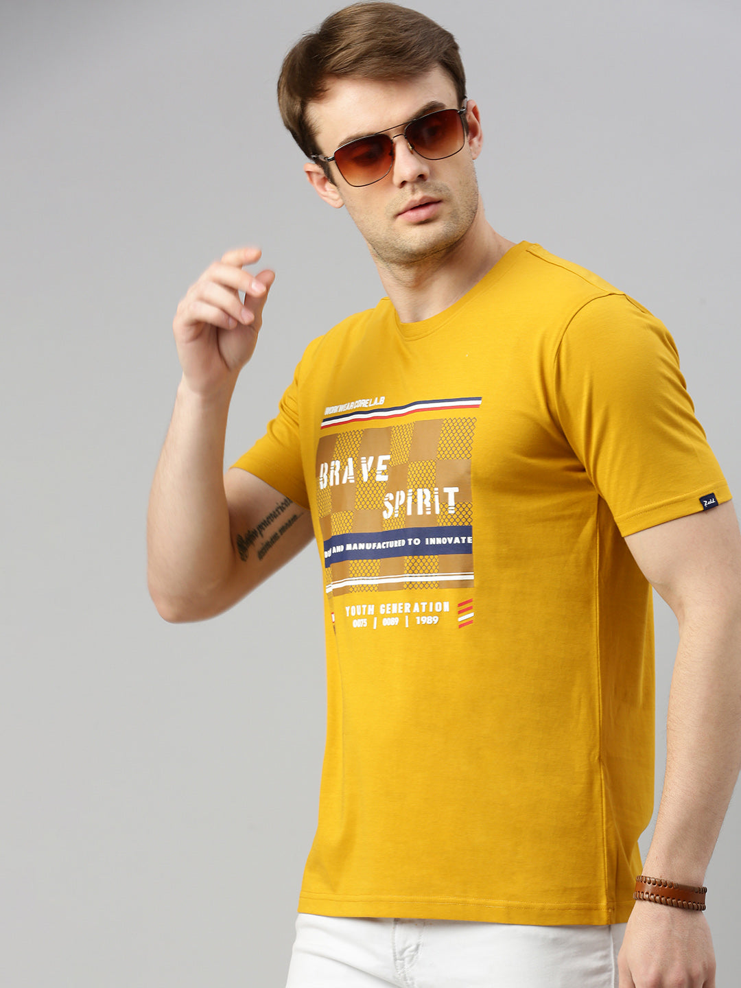 Graphic Printed Cotton T-shirt