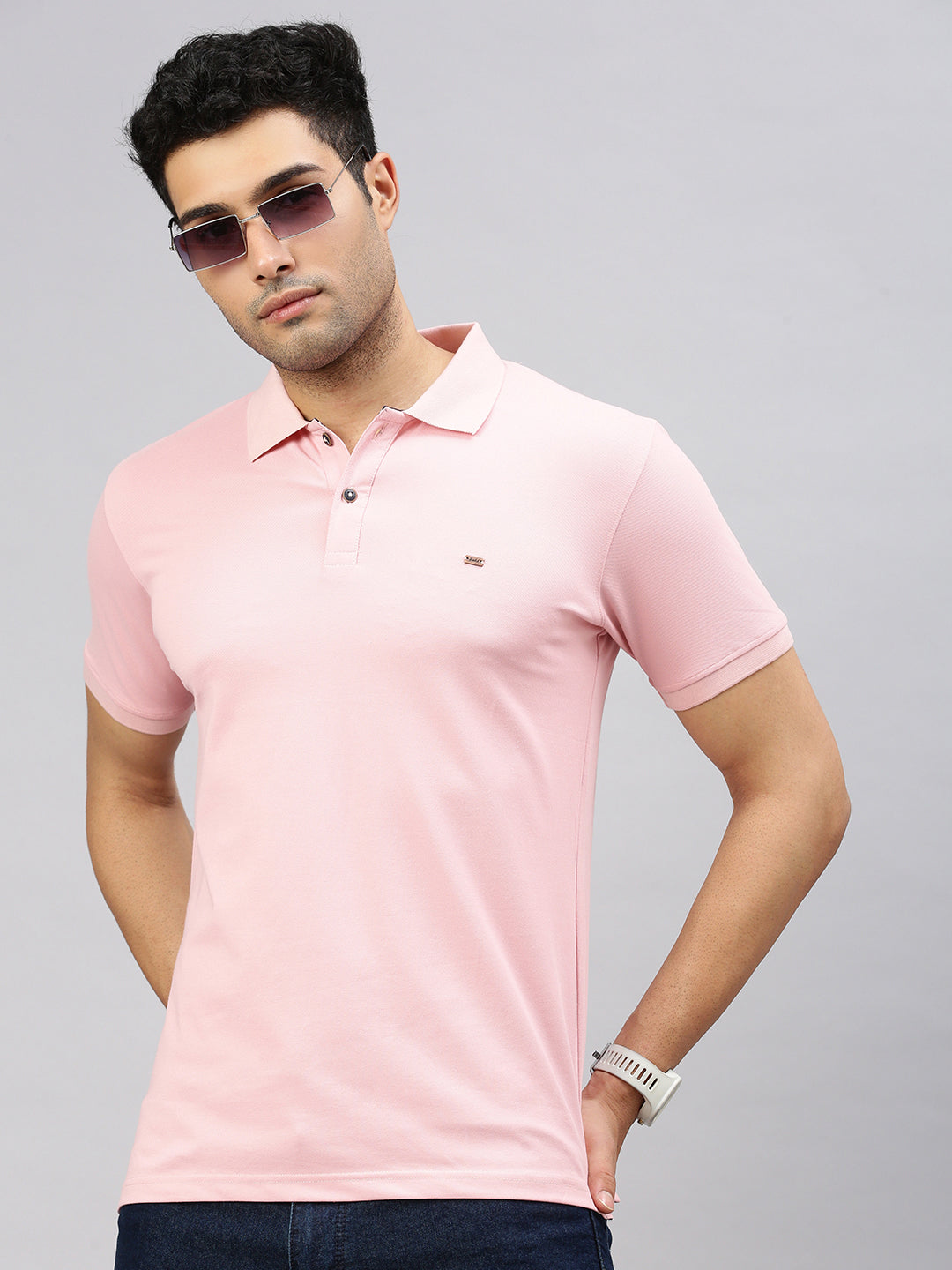 Essential Peach Polo