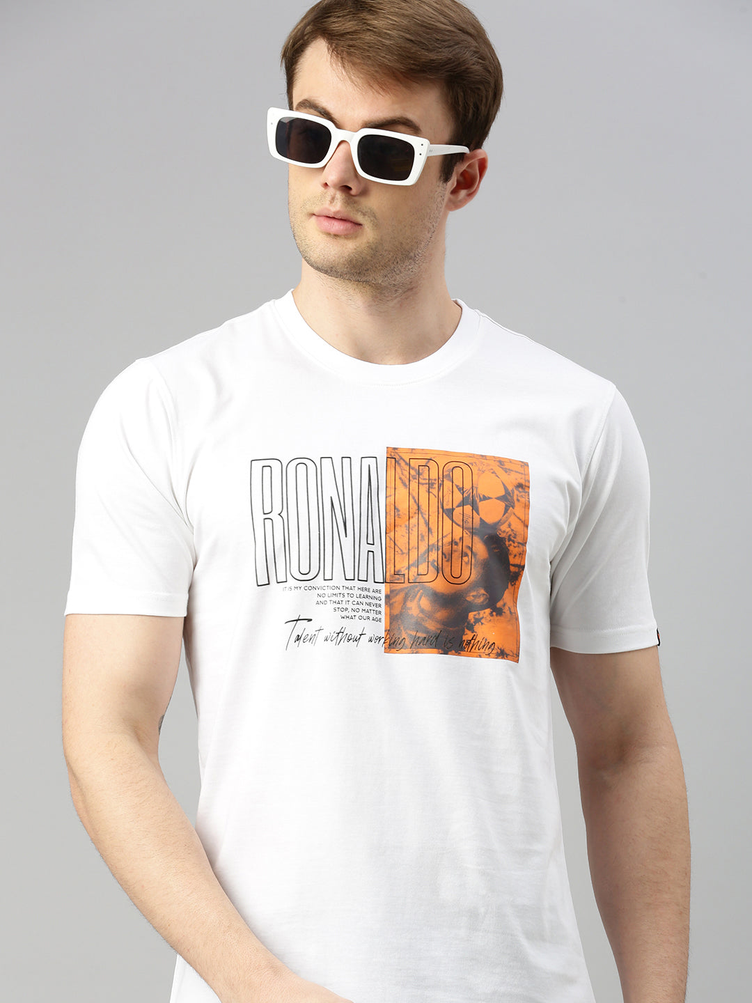 Graphic Printed Cotton T-shirt