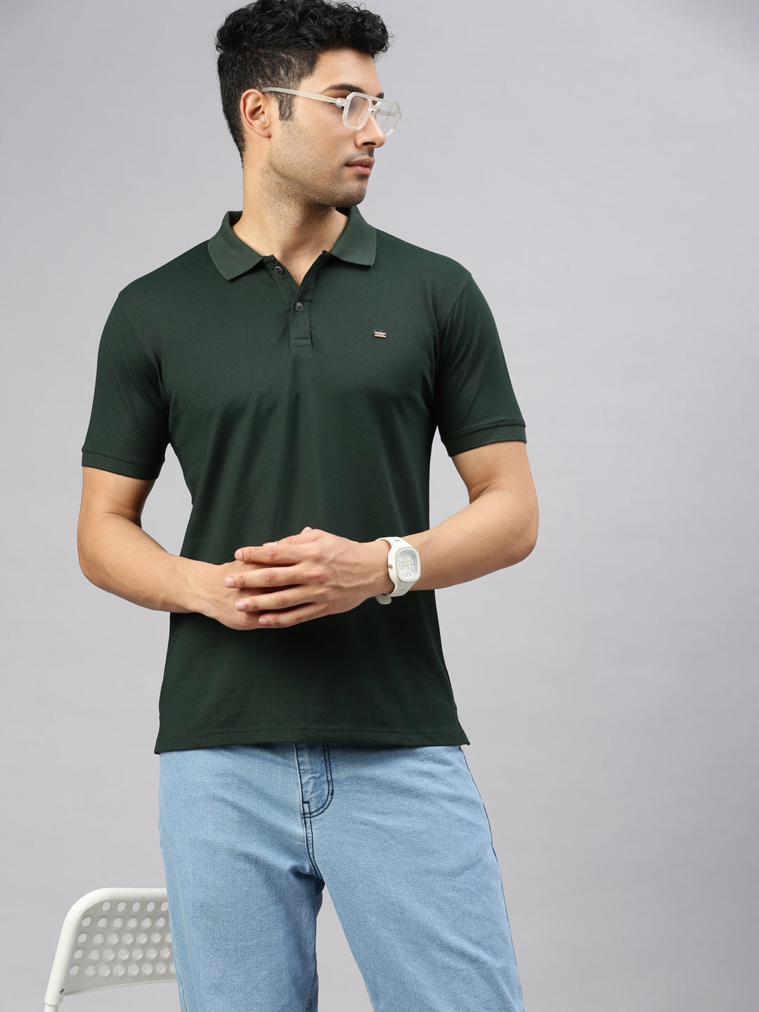 Essential Forest Green Polo