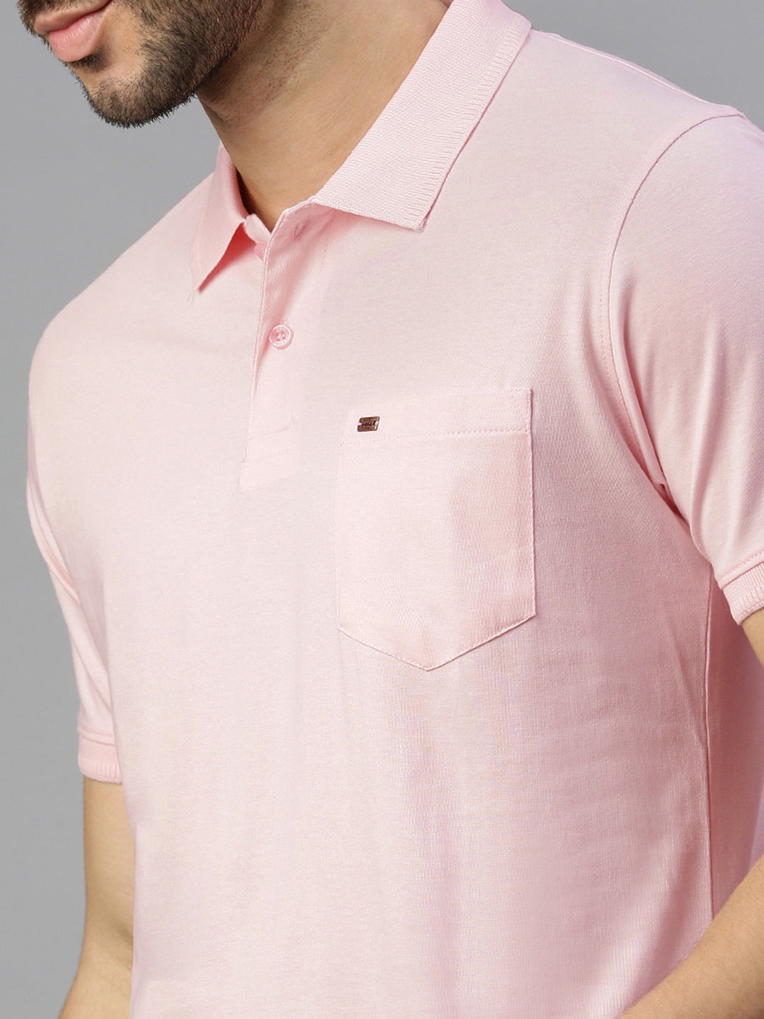 Capsule Polo in Baby Pink