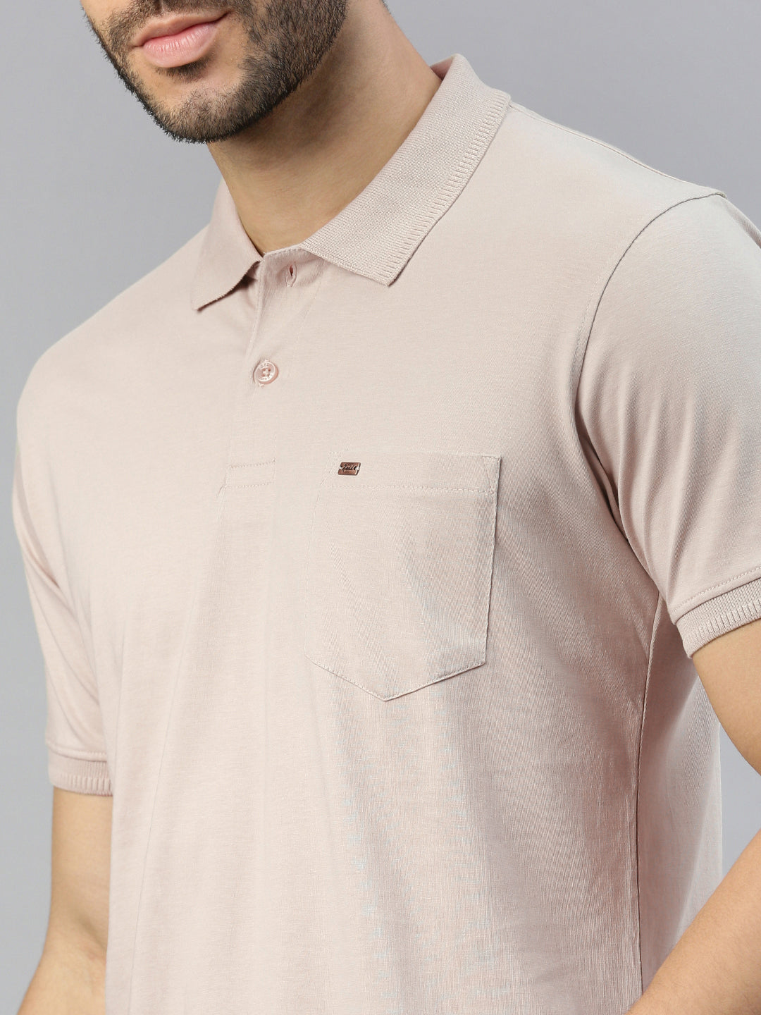 Capsule Polo in Sandstone