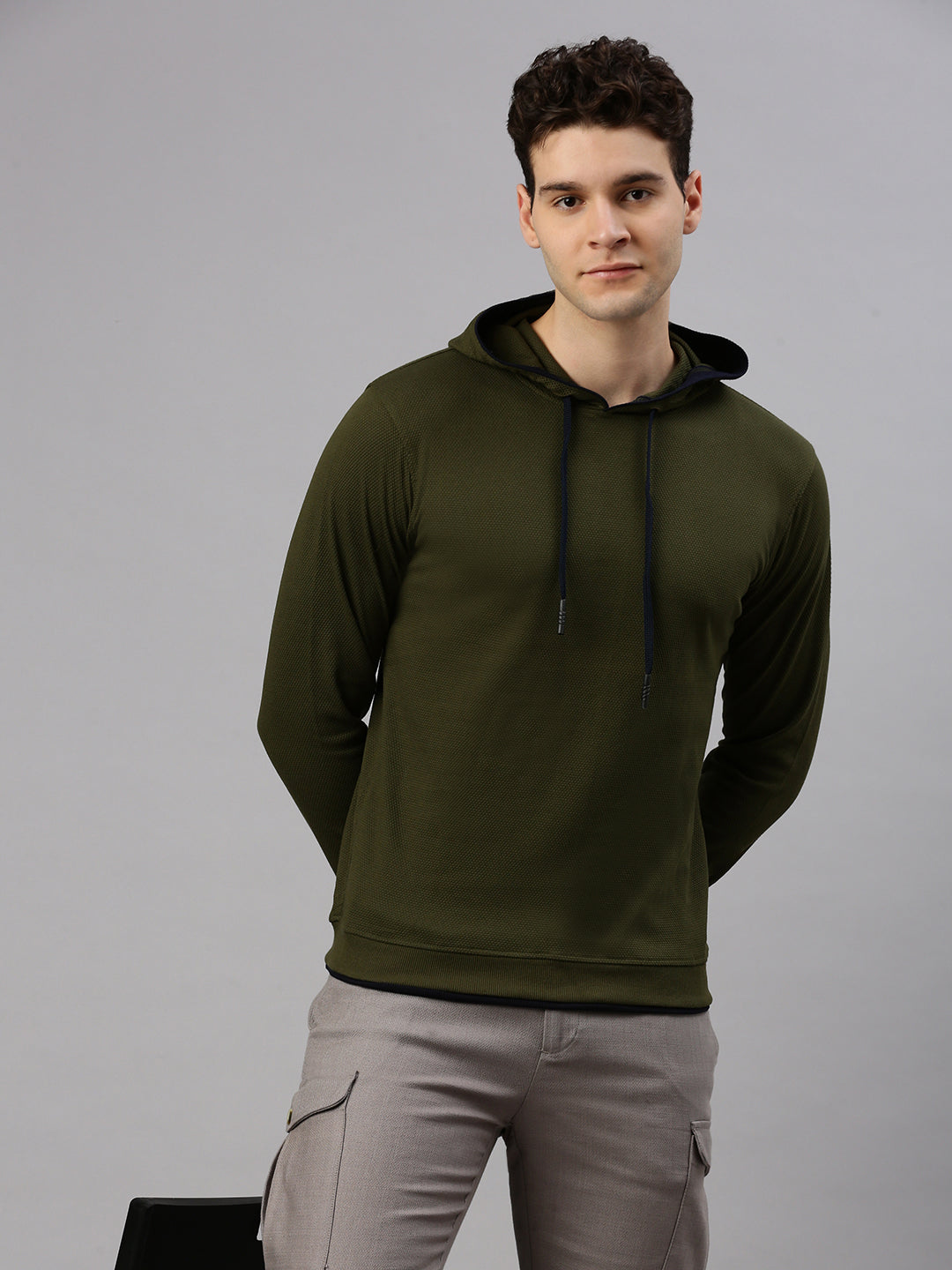 Light Weight Olive Hoodie