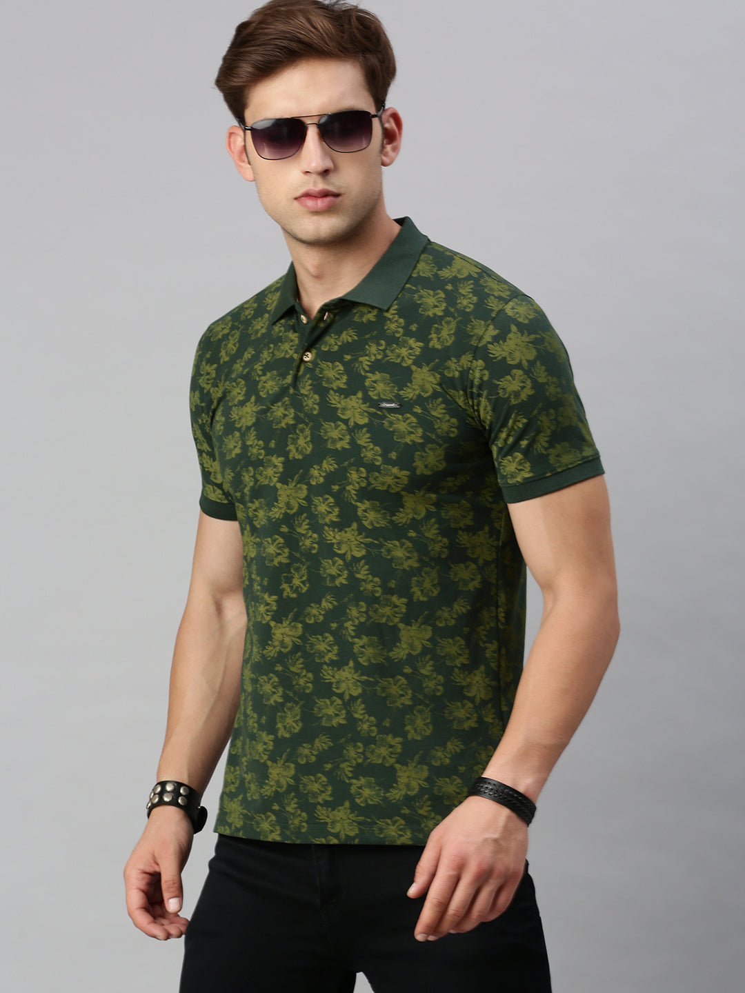 OLIVE POLO TSHIRT