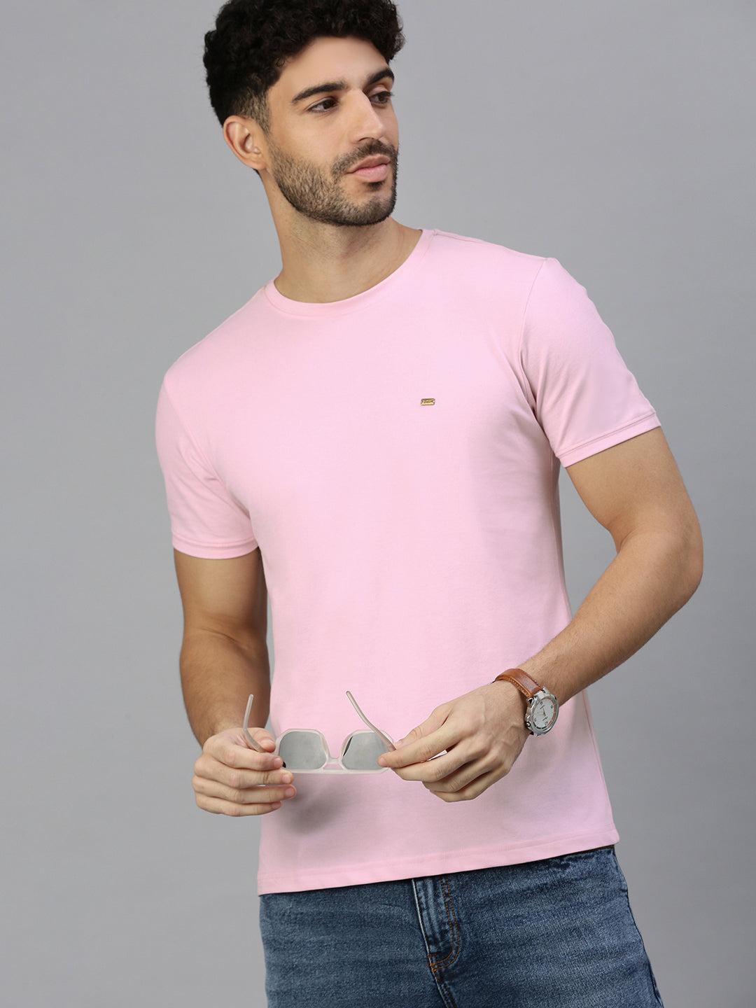 Capsule - Pique Tshirt in Pastle Pink