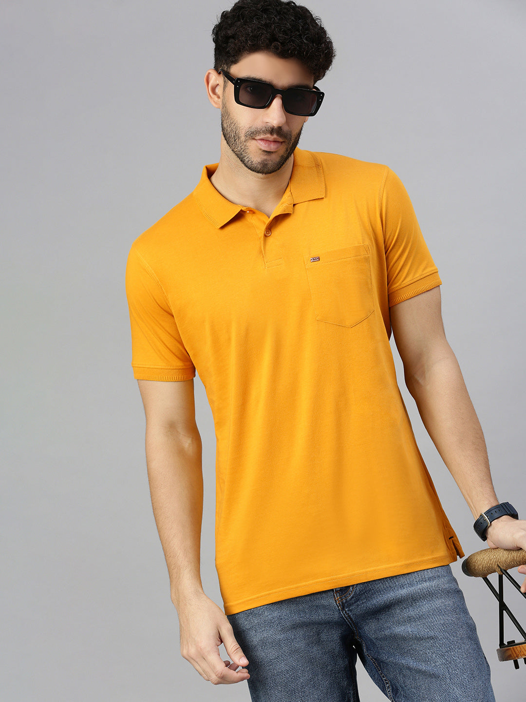 Capsule Polo in Sunshine Yellow