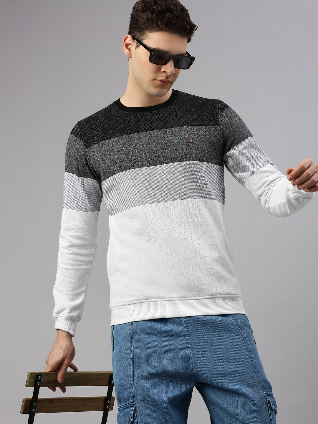 Earthy Stripe Sweatshirt