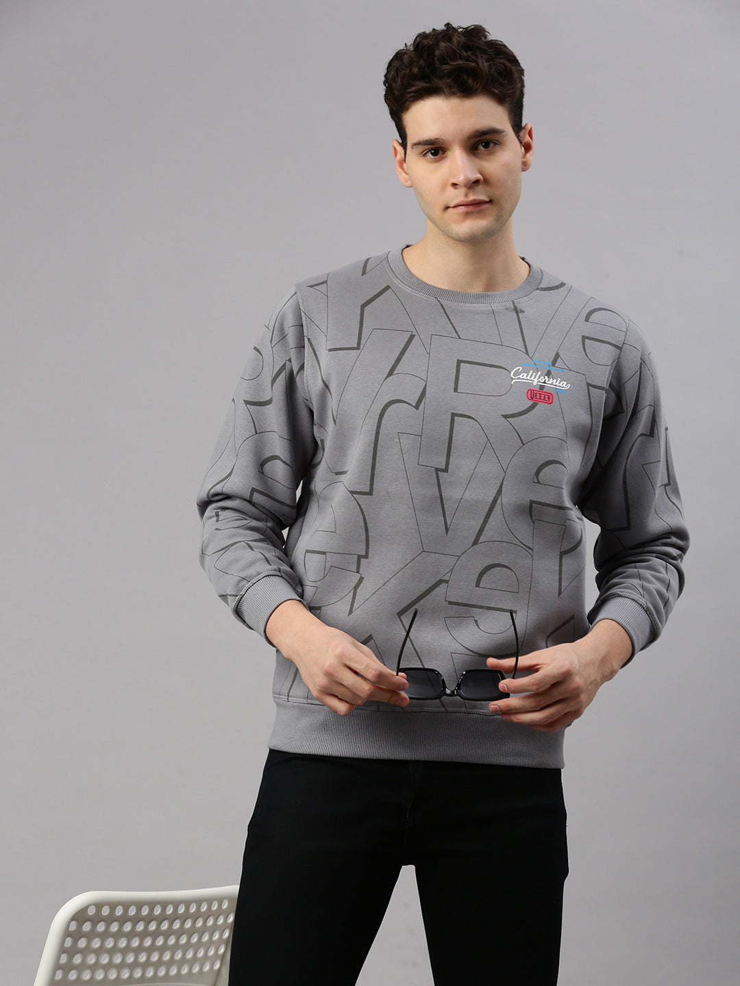 Steel grey Sweatshirt