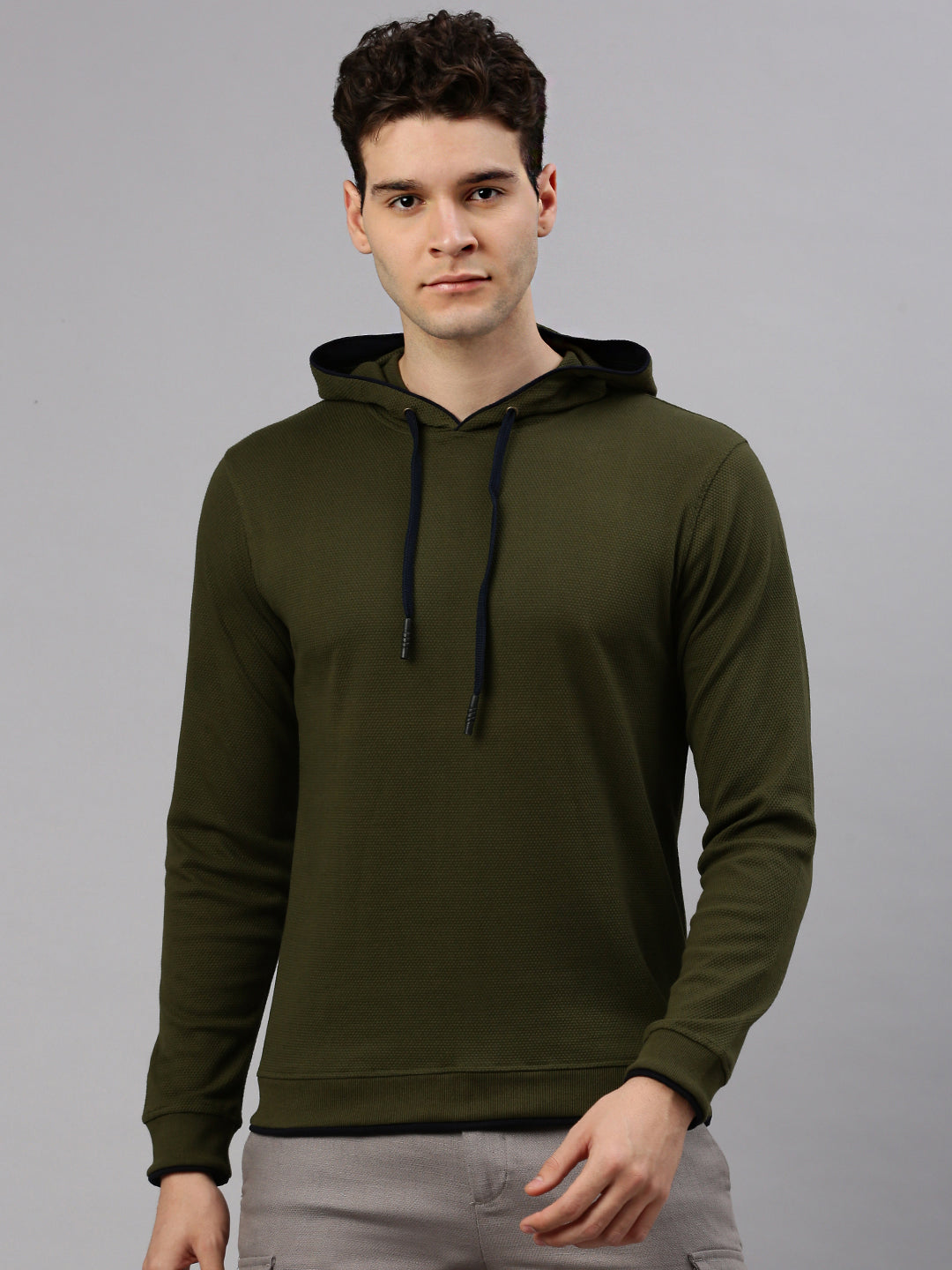 Light Weight Olive Hoodie