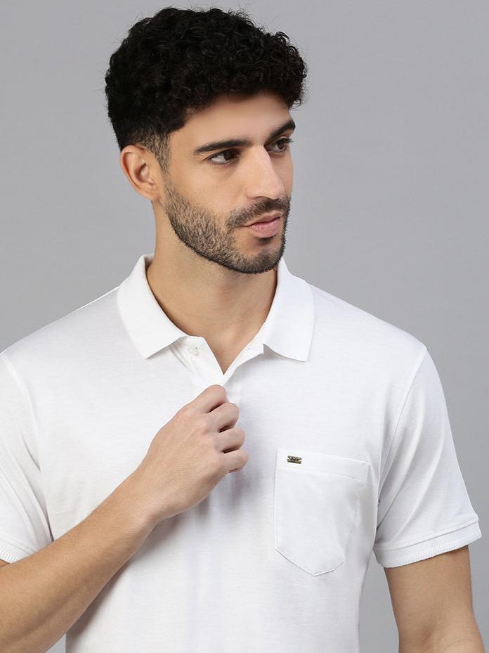 Capsule Polo in Classic White