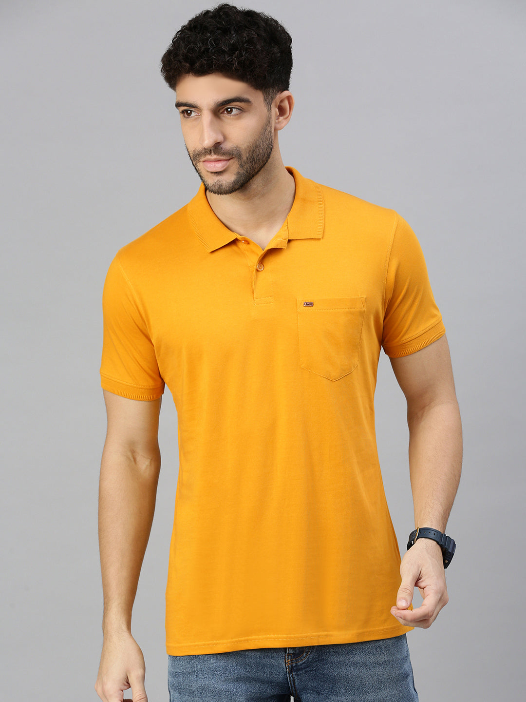 Capsule Polo in Sunshine Yellow