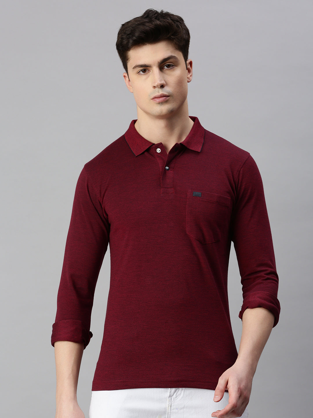 KNITTED POLO TSHIRT