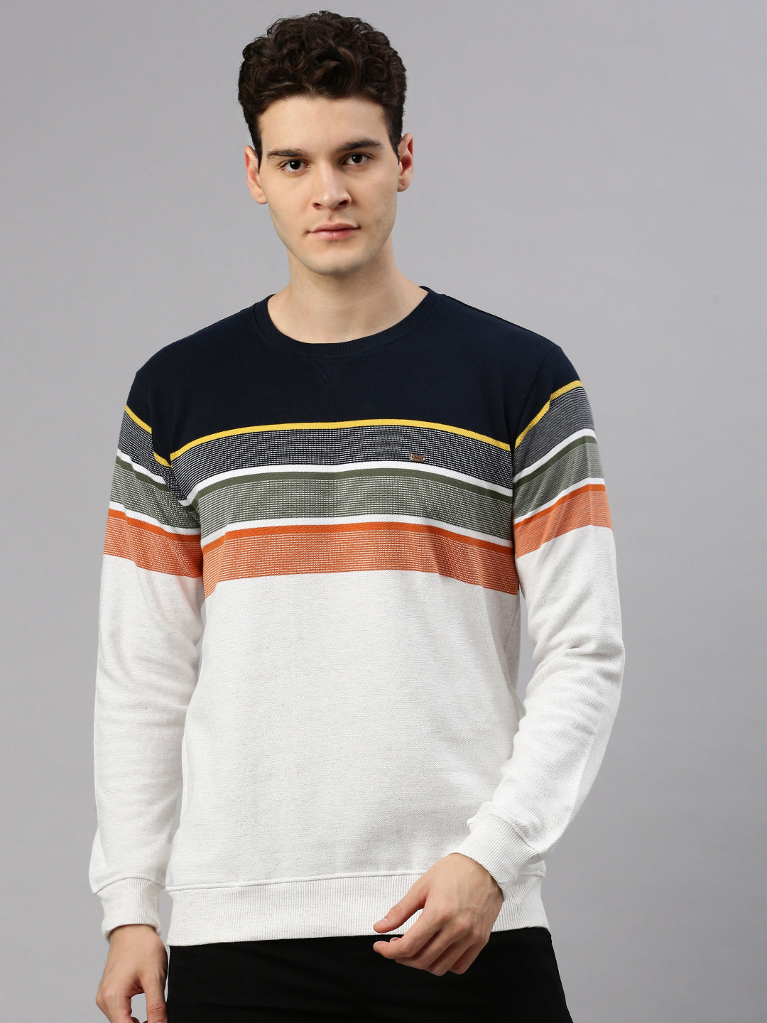 Bright Stripe Sweatshirt