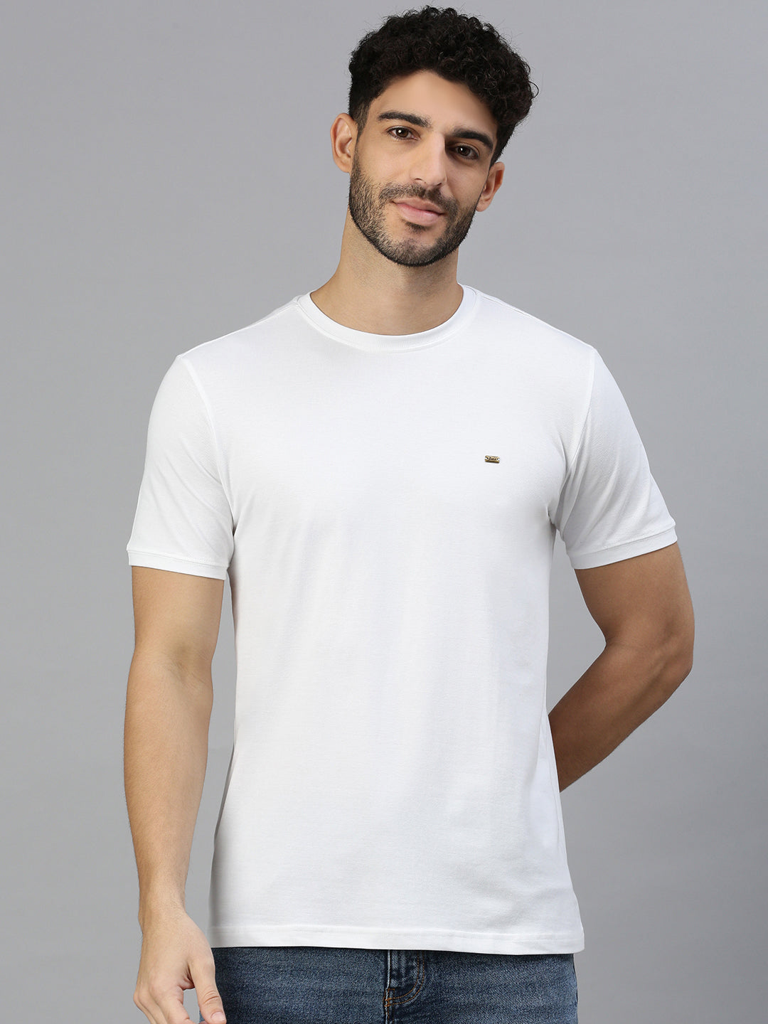 Capsule - Pique Tshirt in Pearl White