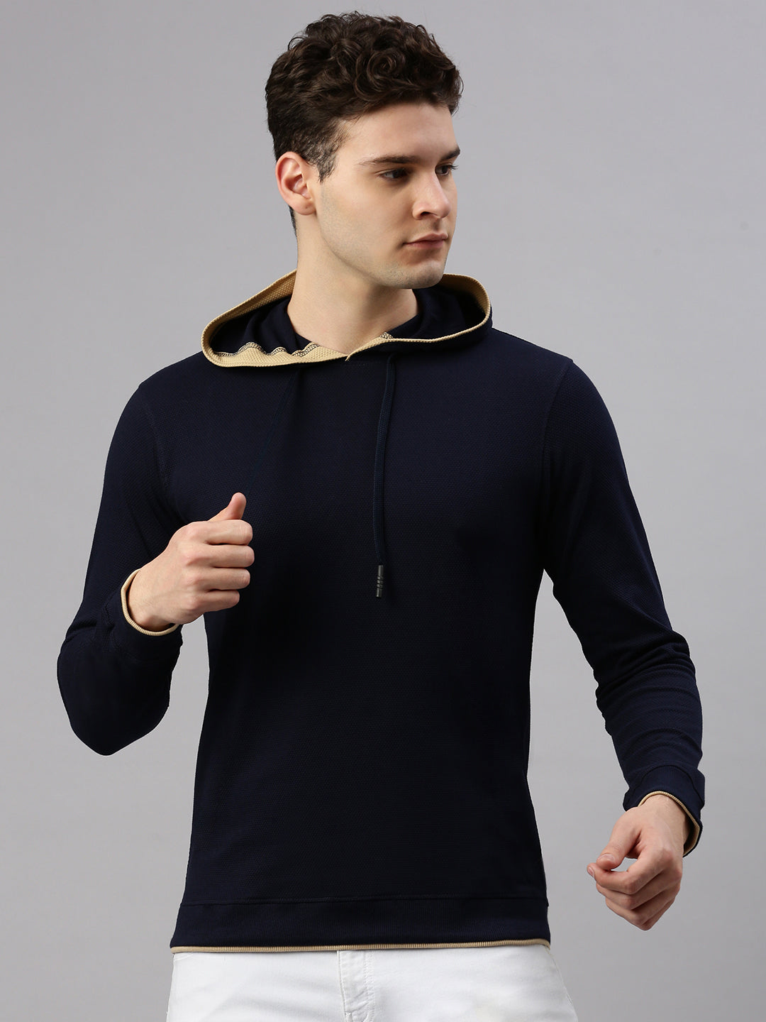 Navy Light weight Hoodie