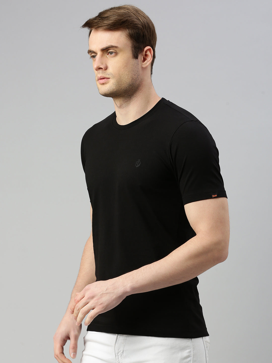 black solid Tshirt