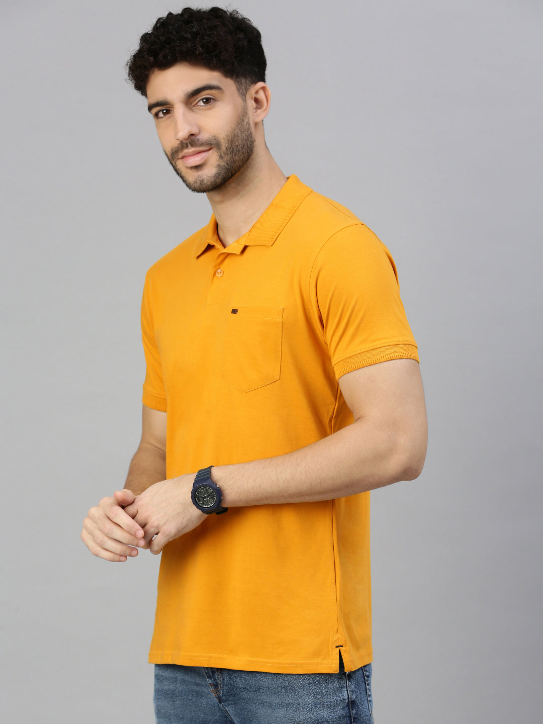 Capsule Polo in Sunshine Yellow