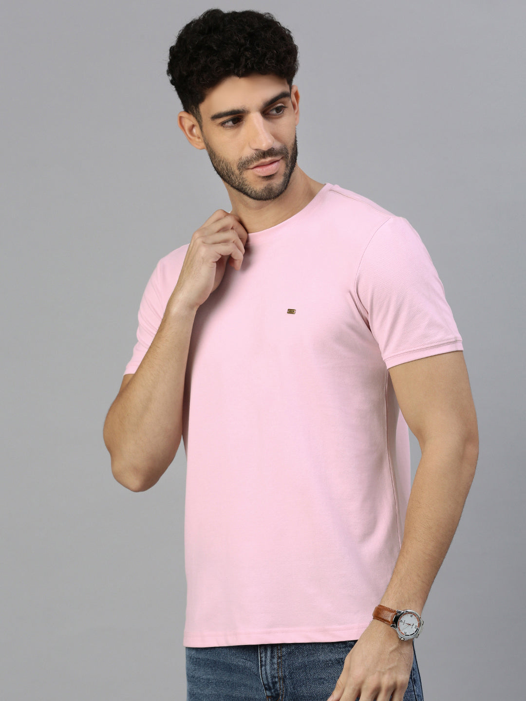 Capsule - Pique Tshirt in Pastle Pink