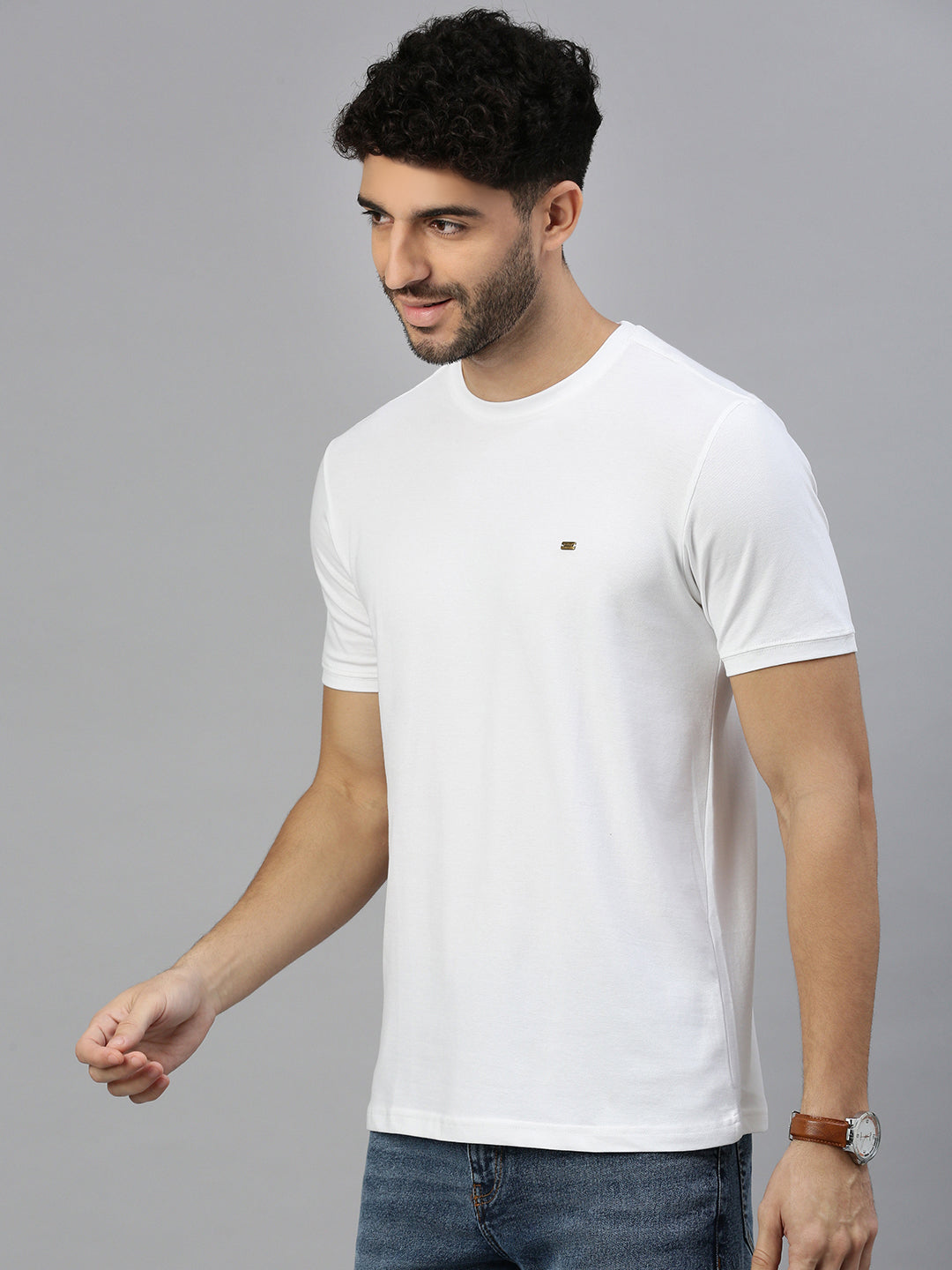 Capsule - Pique Tshirt in Pearl White