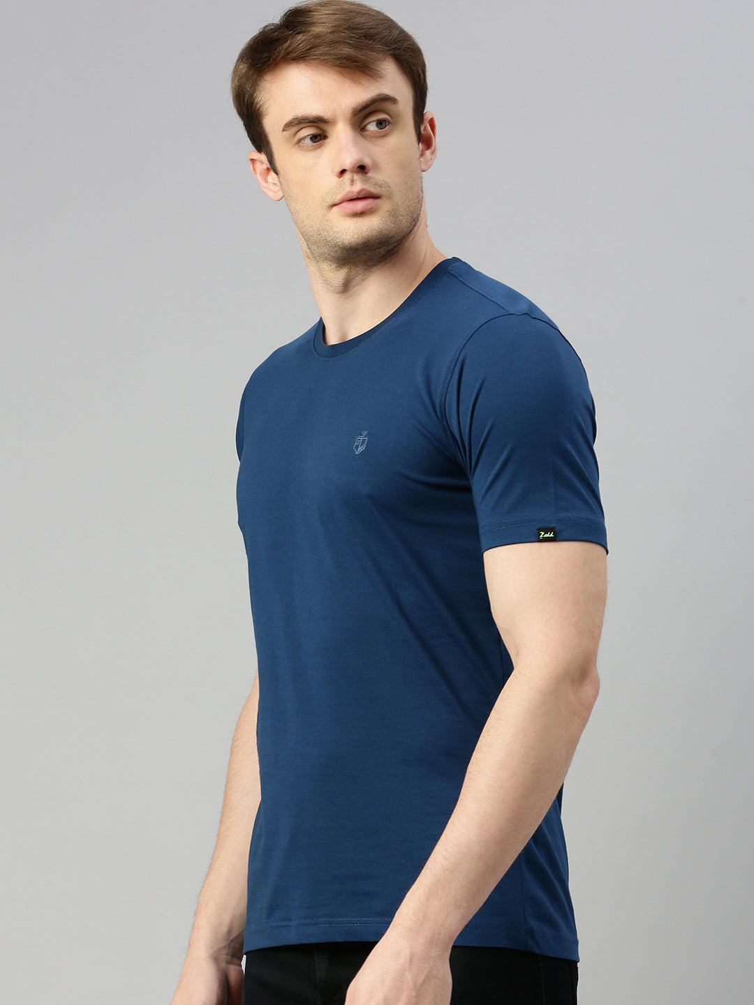 SOLID BLUE TSHIRT