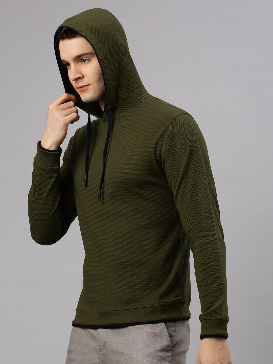 Light Weight Olive Hoodie