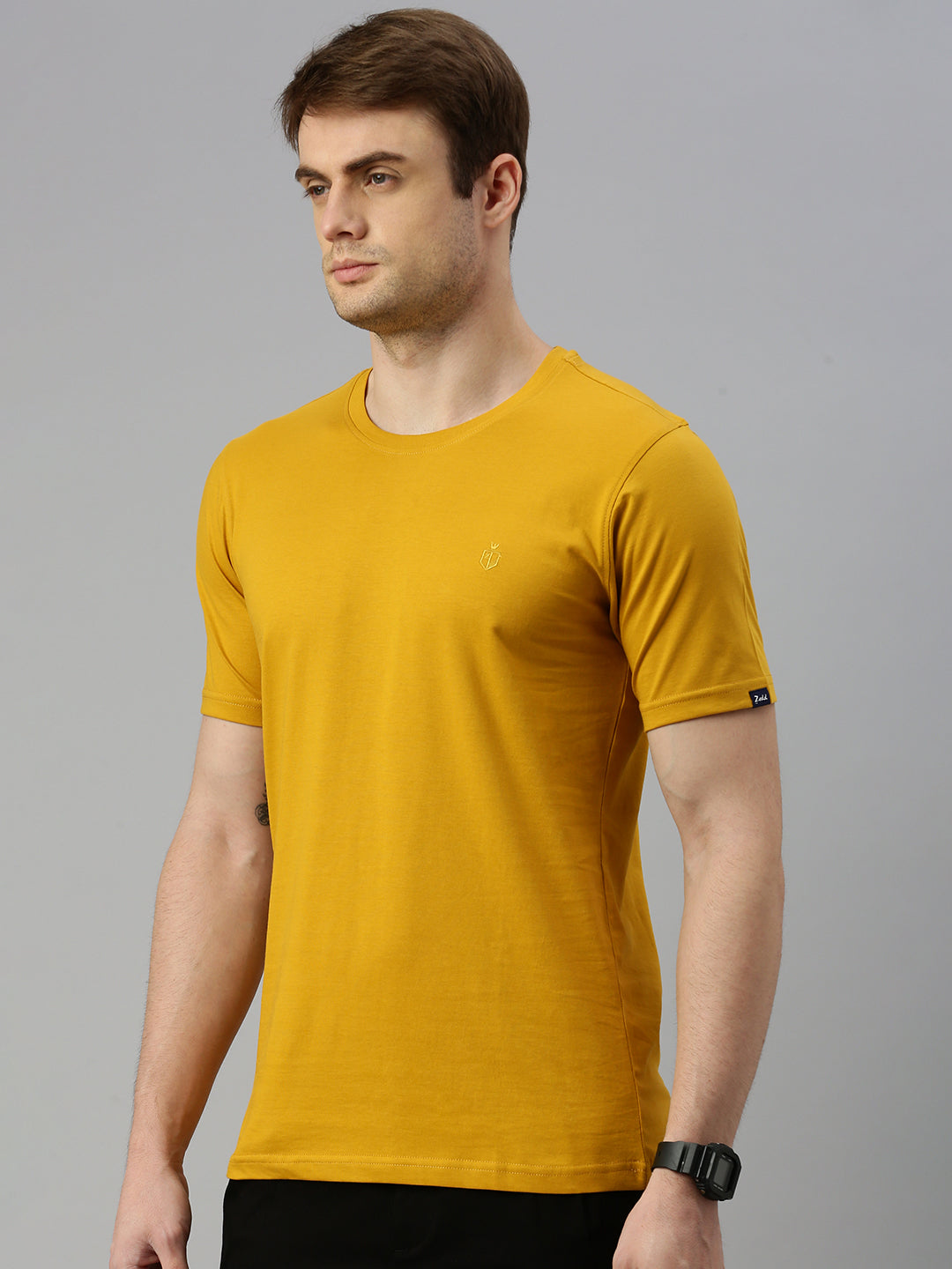 SOLID MUSTARD TSHIRT