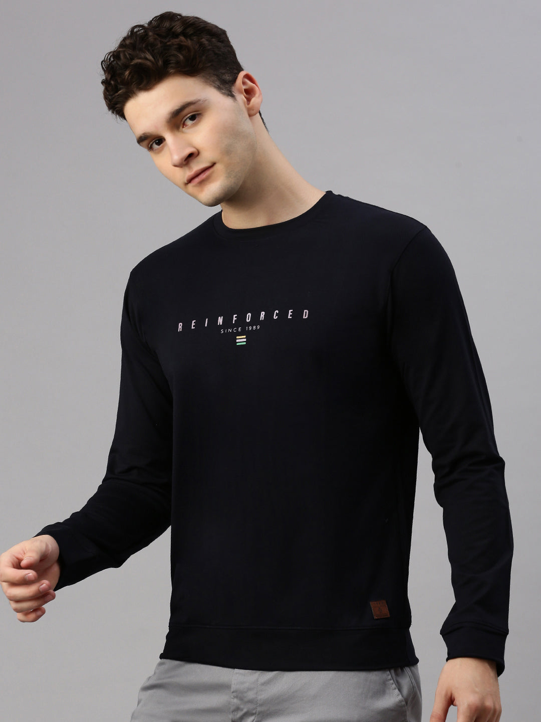 Navy Full Sleeve Tshirt