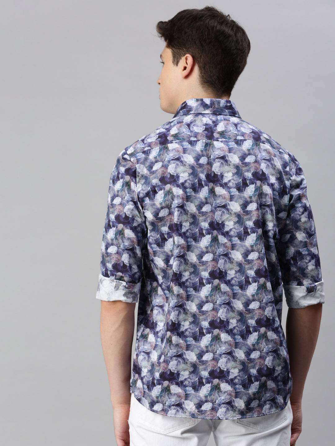 Graphic Printed Cotton Casual Shirt