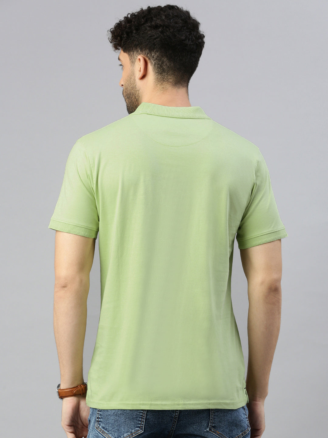 Capsule Polo in Breeze Green