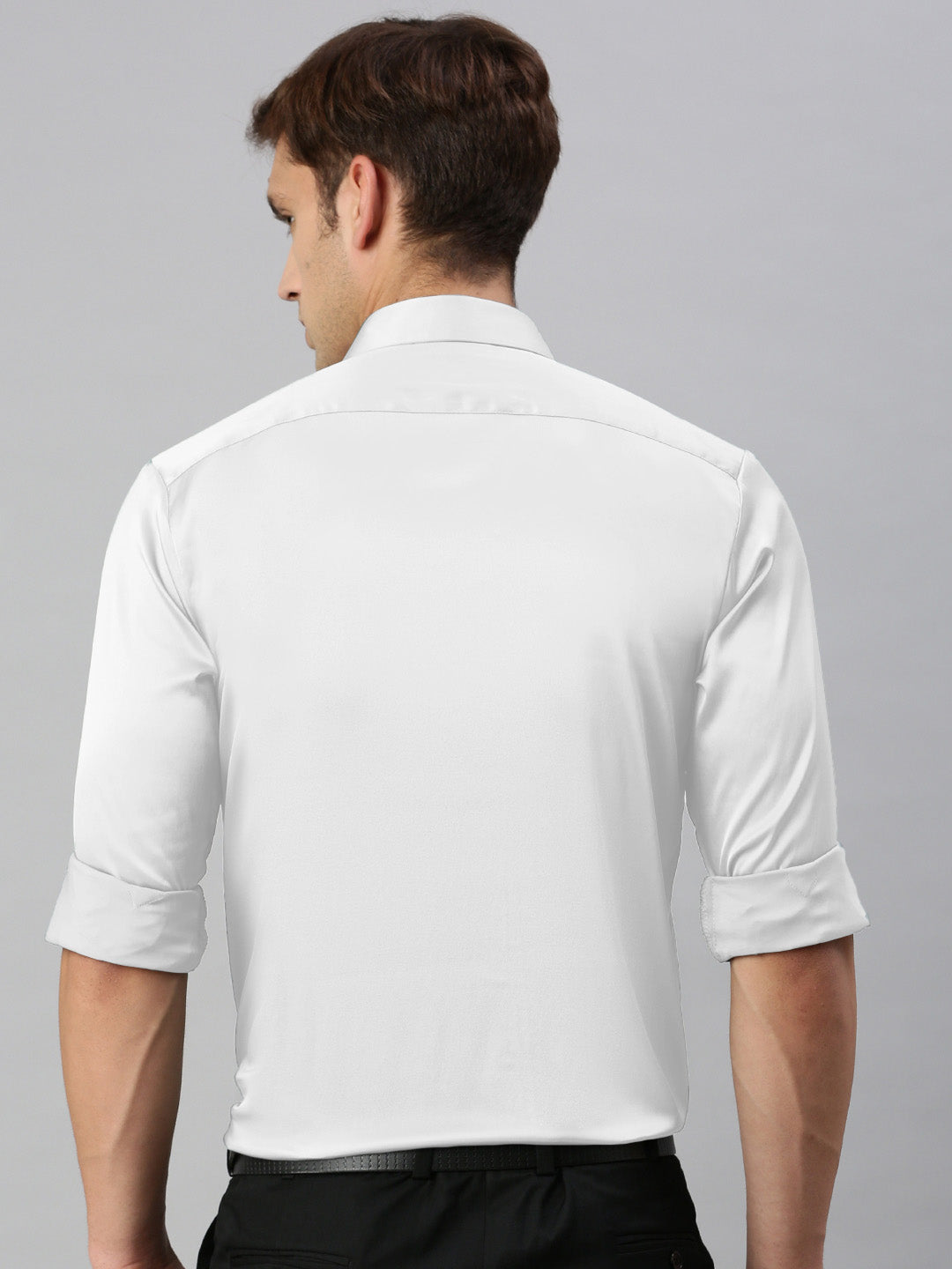 Standard Opaque Formal Shirt White