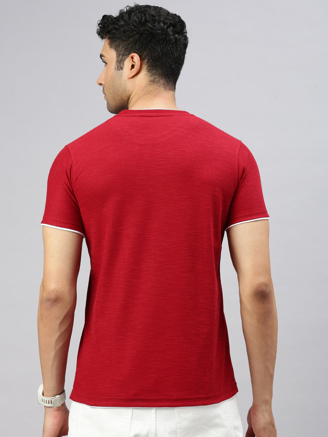 Carrot red Waffle Tshirt