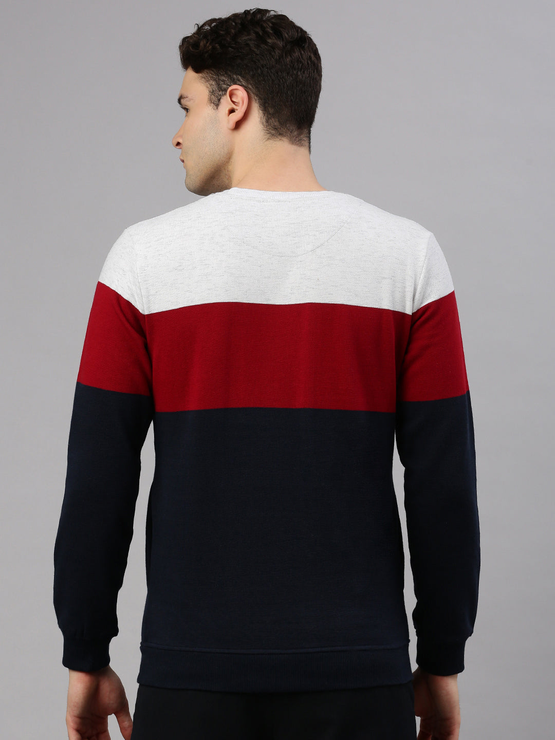 Navy Stripe Sweatshirt