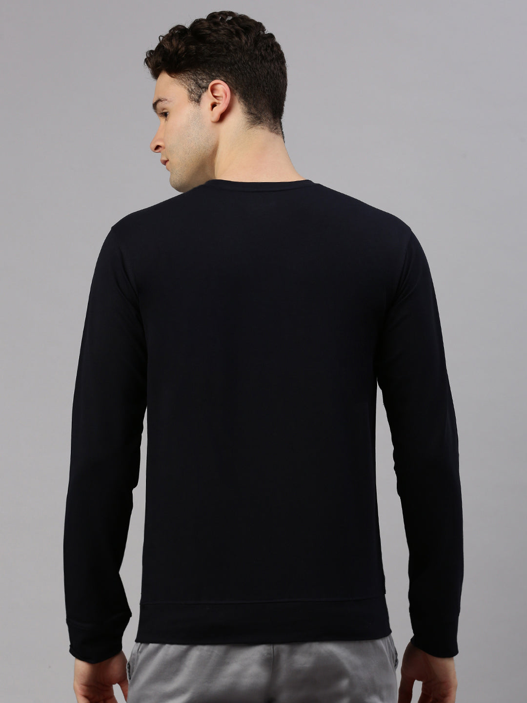 Navy Full Sleeve Tshirt