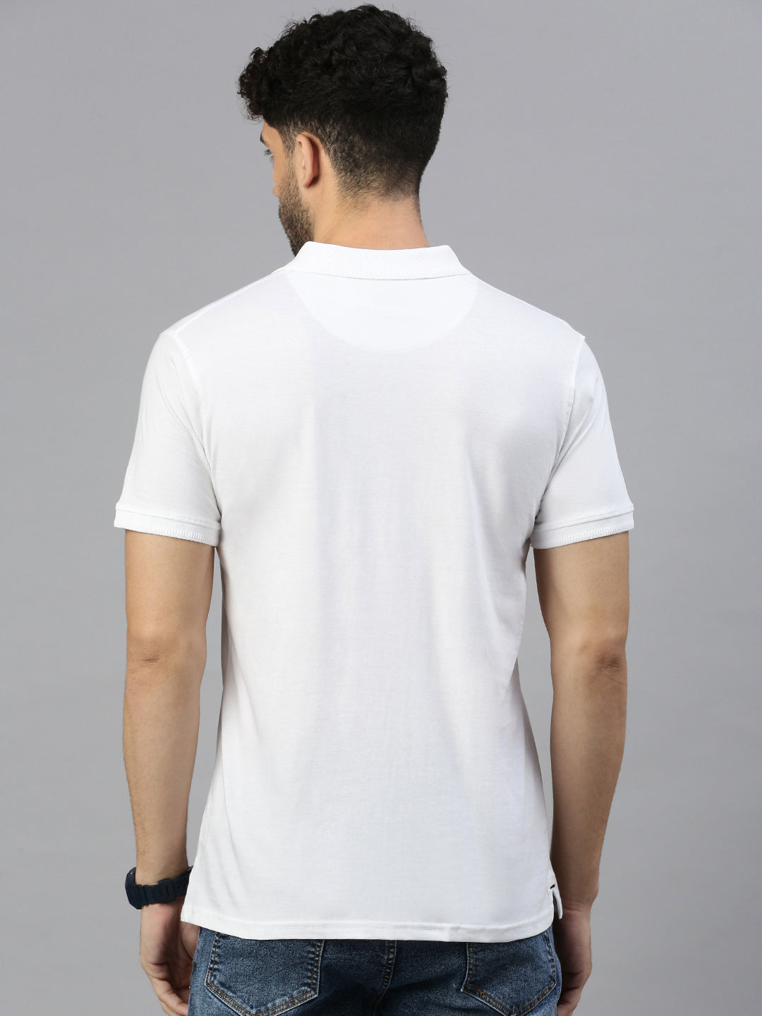 Capsule Polo in Classic White