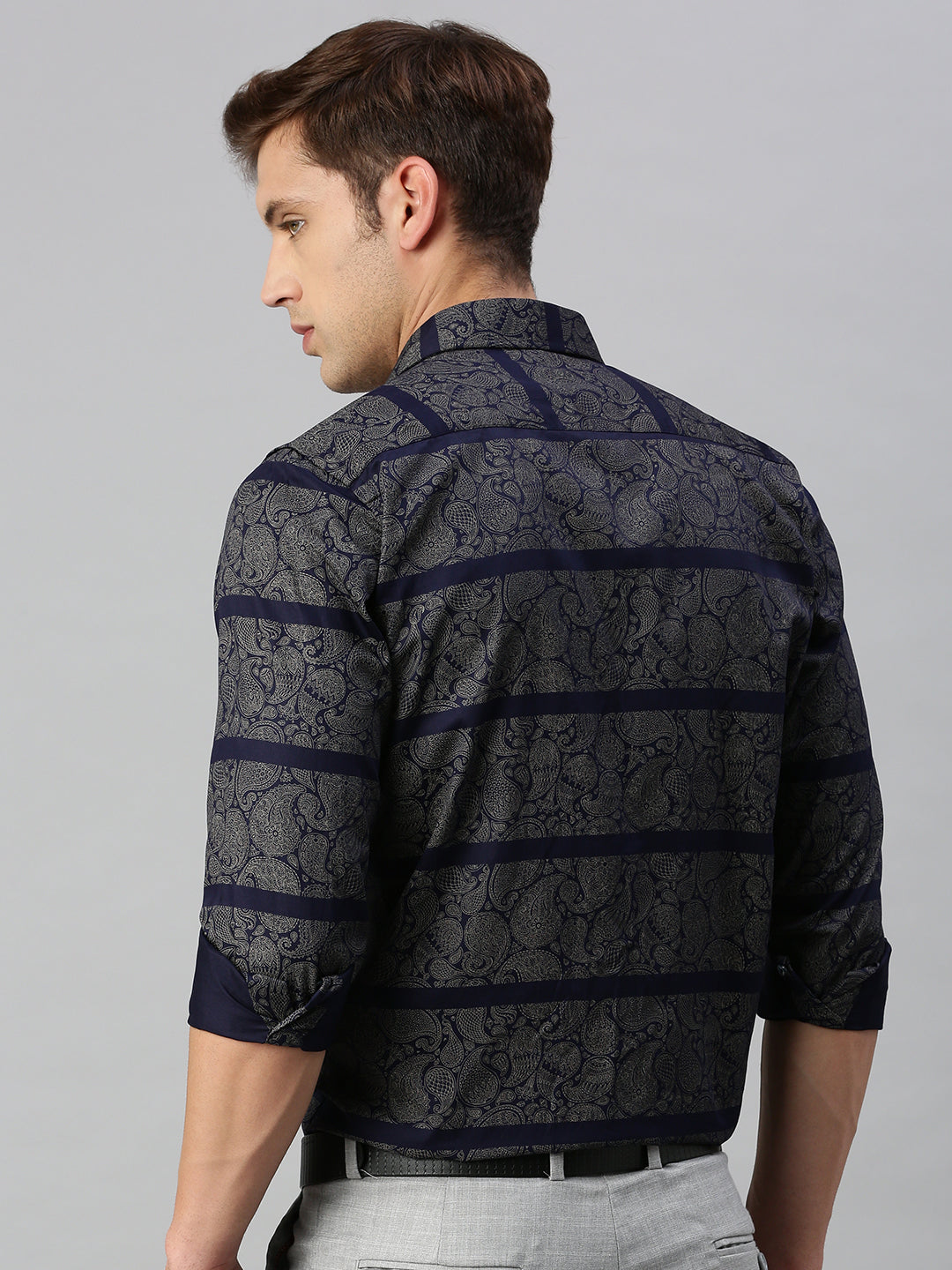 Paisley Printed Cotton Formal Shirt