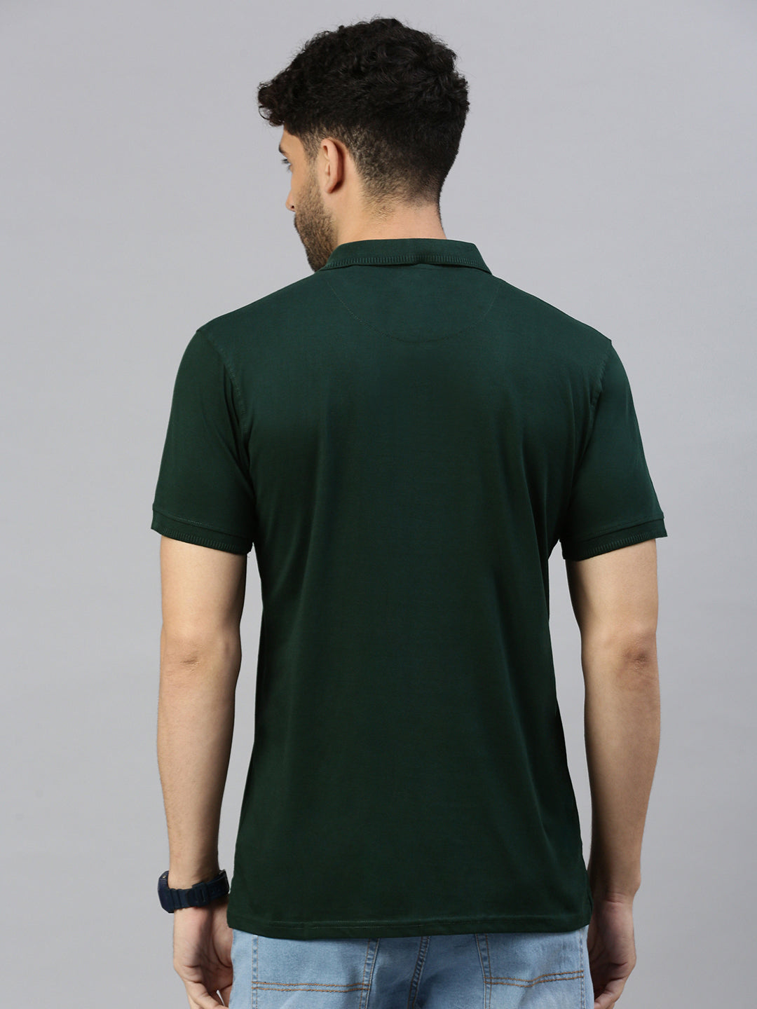 Capsule Polo in Emerald Green