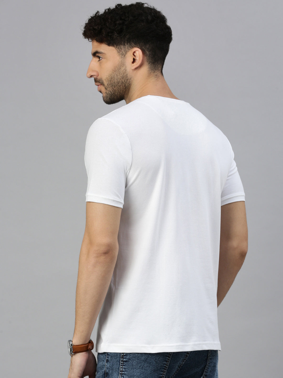 Capsule - Pique Tshirt in Pearl White