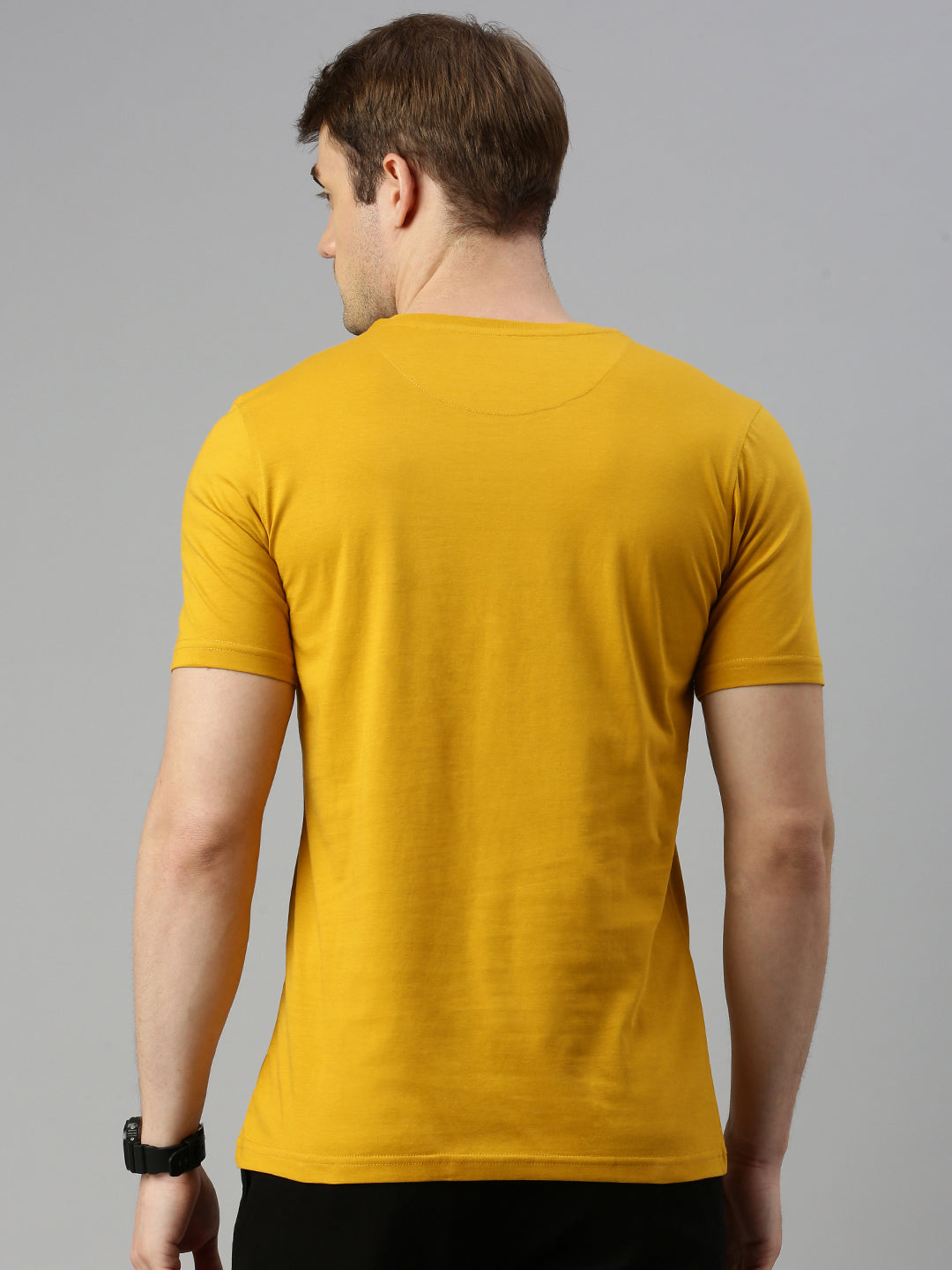 SOLID MUSTARD TSHIRT