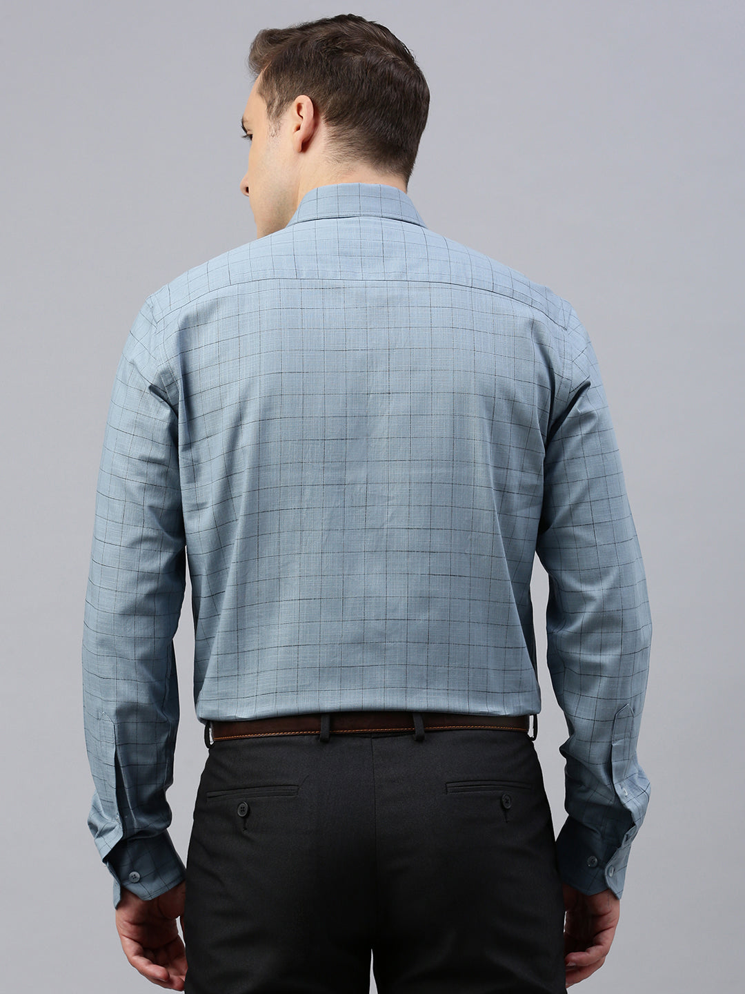 Slate Grey checks Shirt