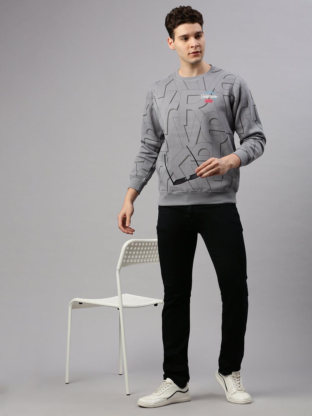 Steel grey Sweatshirt