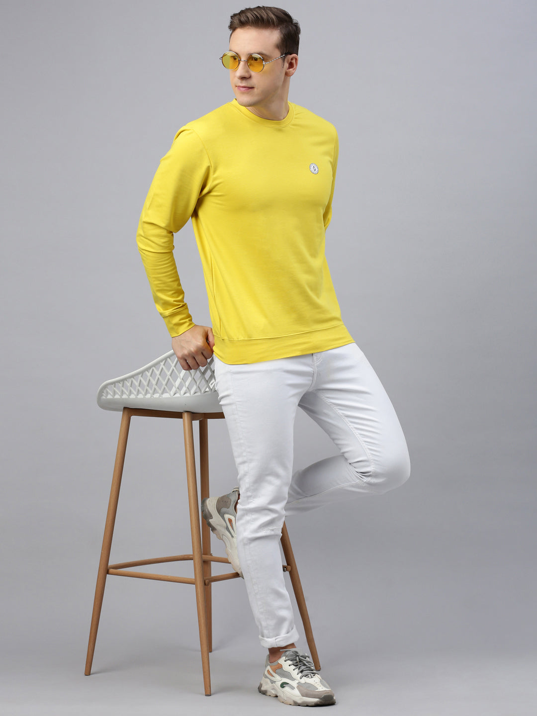 Bright Yellow Sweatshirt