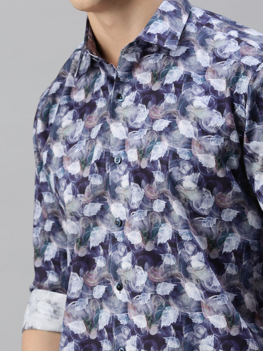 Graphic Printed Cotton Casual Shirt