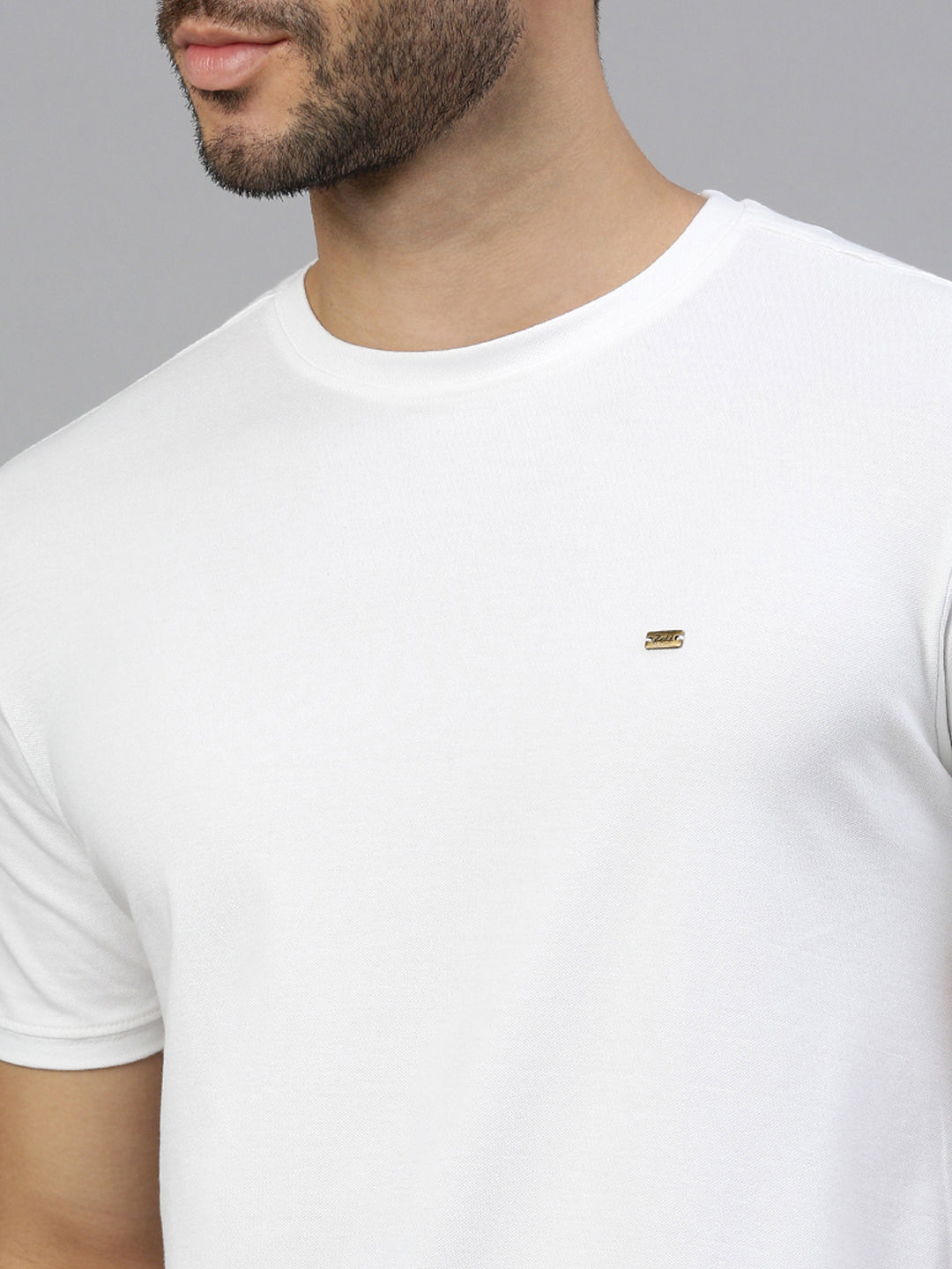 Capsule - Pique Tshirt in Pearl White