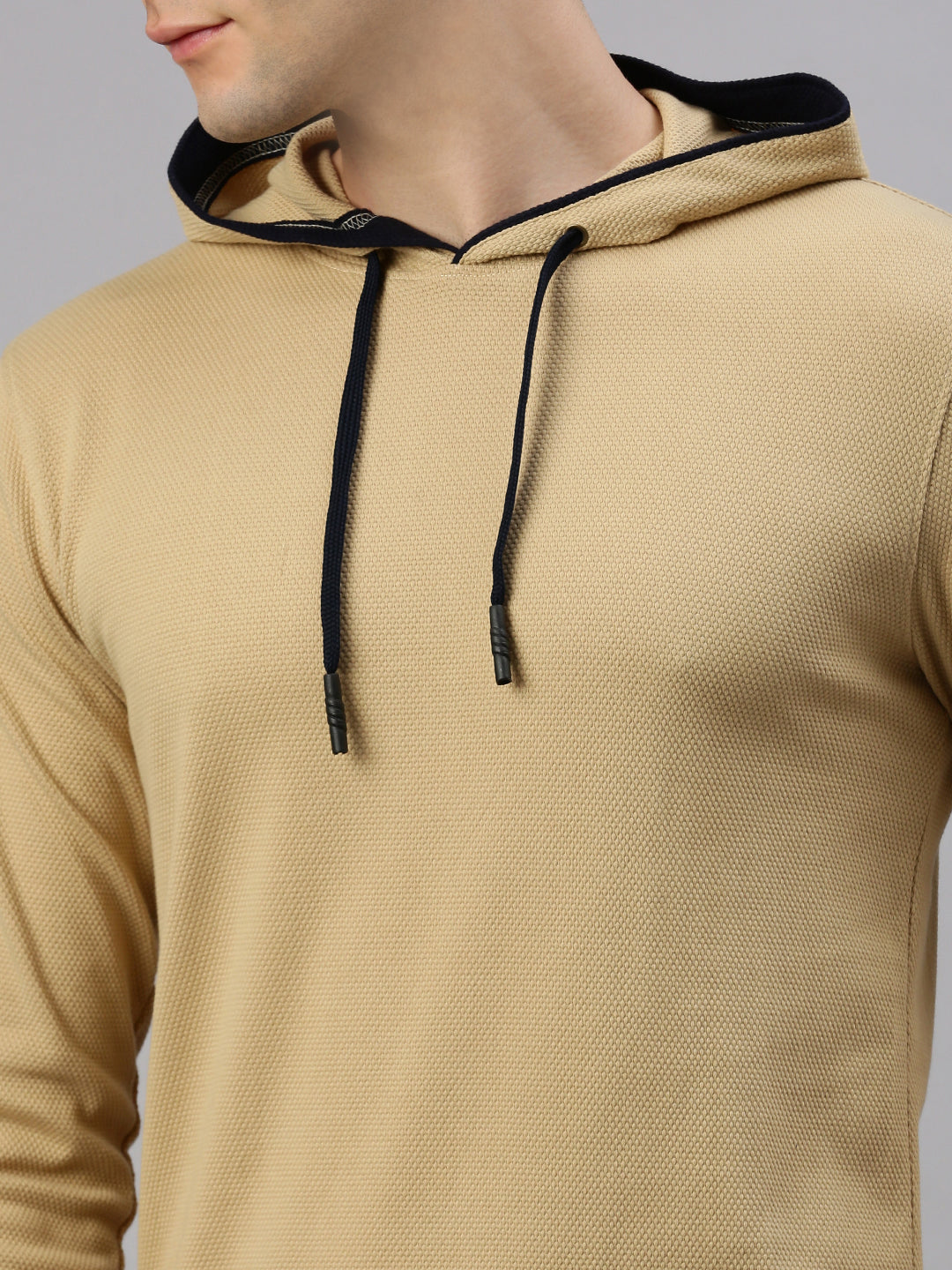 Light Weight Beige Hoodie