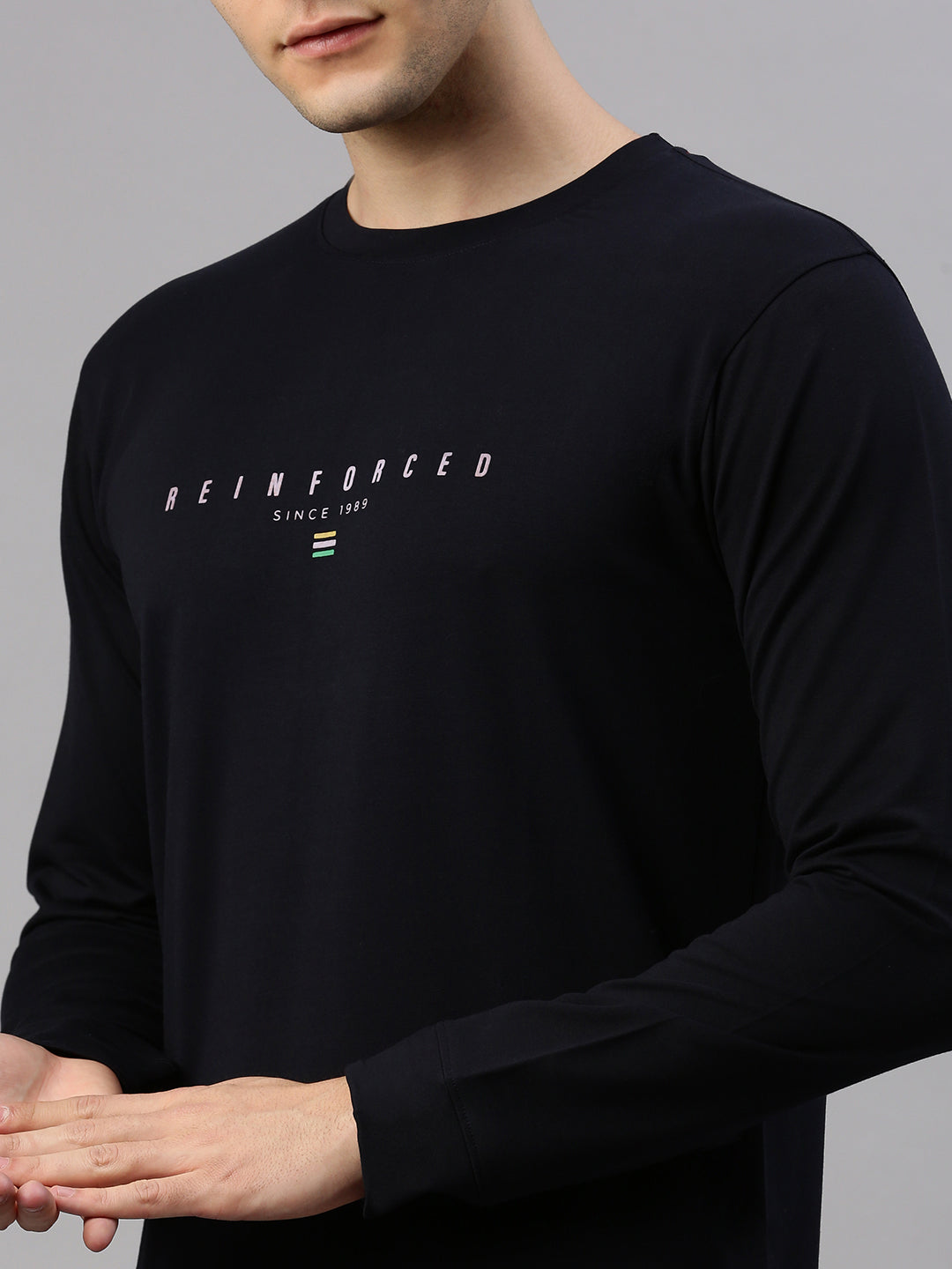 Navy Full Sleeve Tshirt