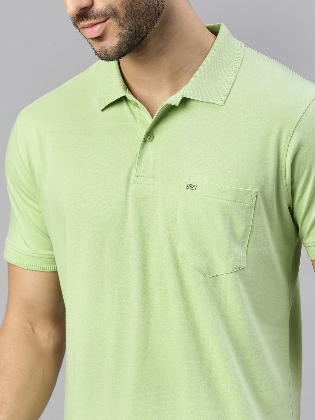 Capsule Polo in Breeze Green