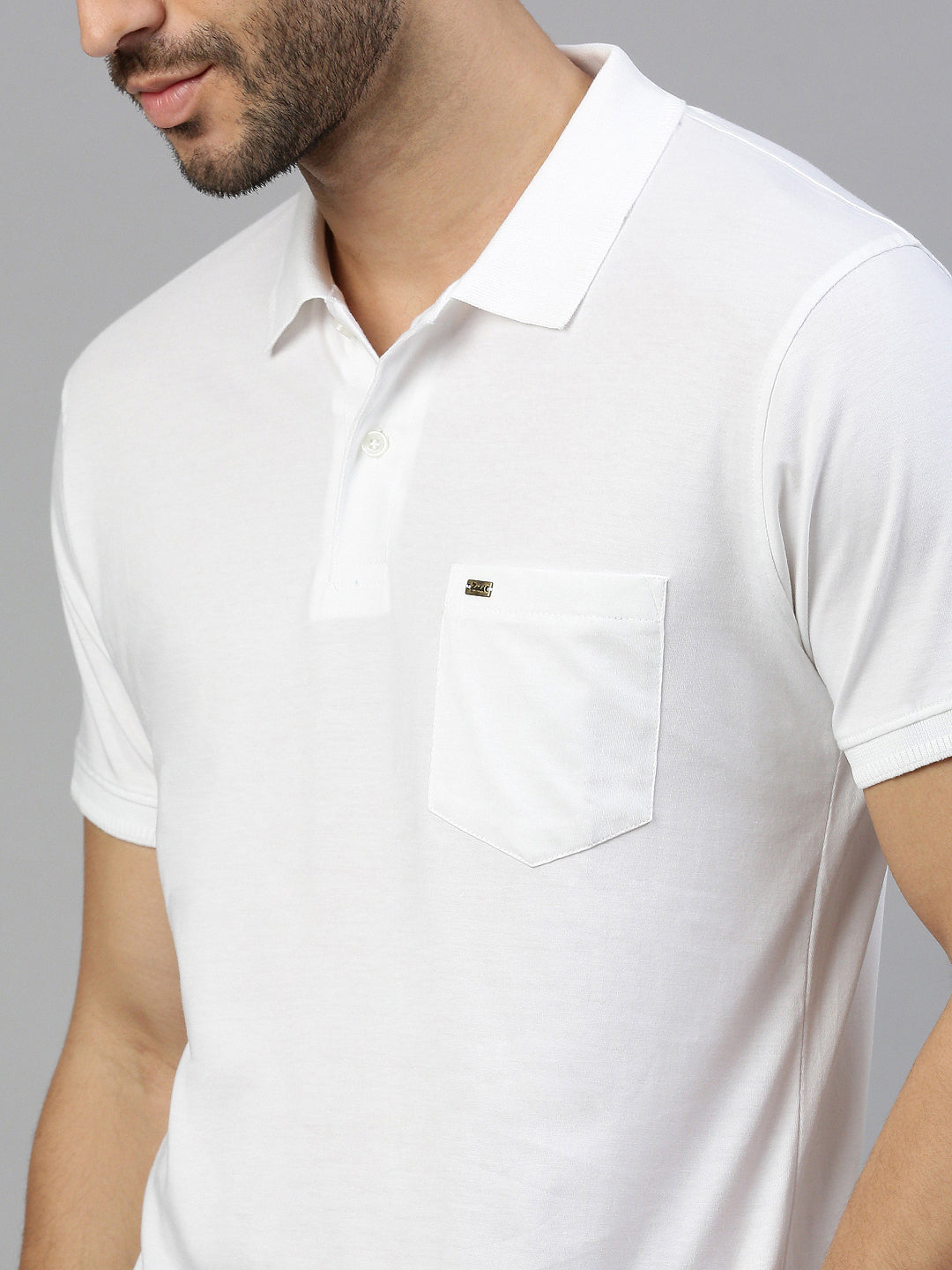 Capsule Polo in Classic White