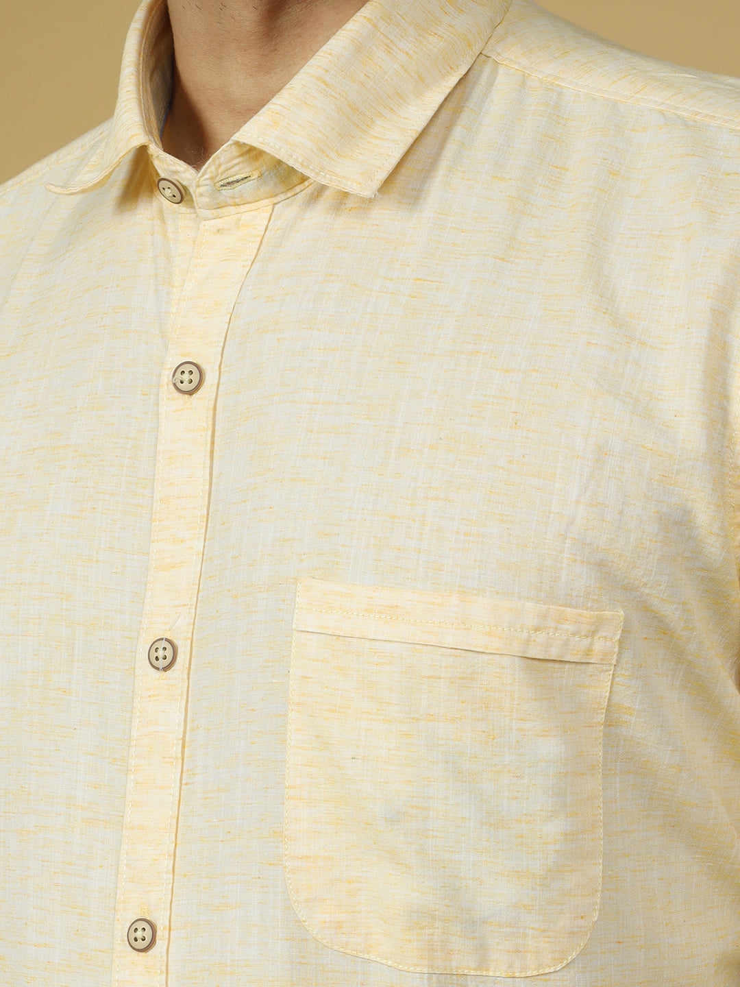 Yellow Casual Shirt